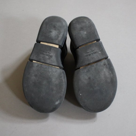 CINZIA ARAIA goth zipper wooden wedge sandals - Picture 5 of 8